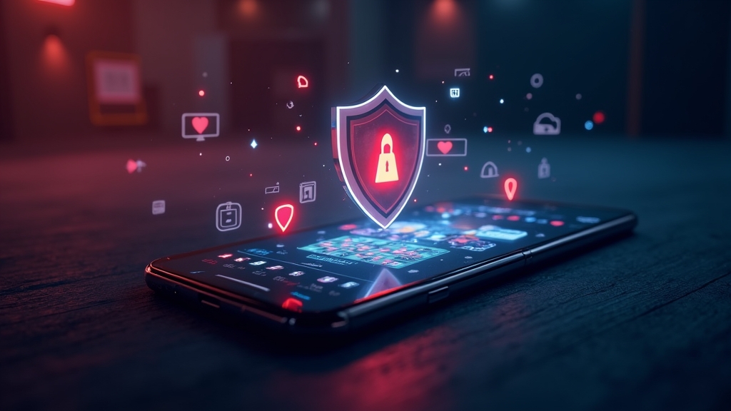 Kompatibilität und Sicherheit der mobilen Casino-App auf einem Smartphone